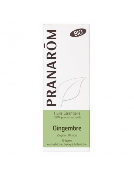 Gingembre Bio - Huile essentielle Zingiber officinale 5 ml - Pranarôm Gingembre Bio - Huile essentielle Zingiber officinale 5 ml - Pranarôm