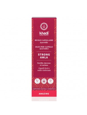 Image de Huile de Soin capillaire - Strong Amla 50 ml - Khadi depuis Commandez les produits Khadi à l'herboristerie Louis