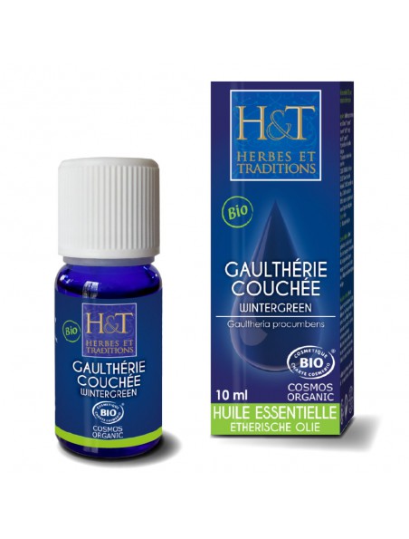 Gaulthérie couchée Bio - Huile Essentielle - 10 ml - Herbory Story's