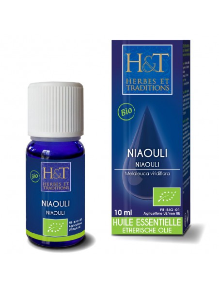 Image principale de Niaouli Bio - Huile essentielle de Melaleuca quinquenervia 10 ml - Herbes et Traditions