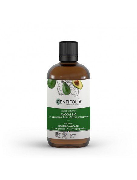 Image principale de Avocat Bio - Huile vierge 100 ml - Centifolia