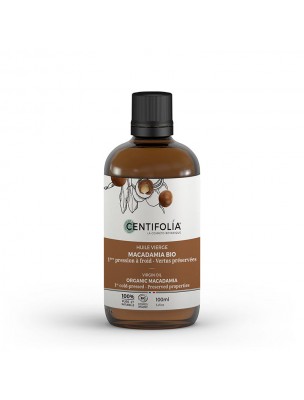 Image de Macadamia Bio - Huile vierge 100 ml - Centifolia depuis Achetez les produits Centifolia à l'herboristerie Louis (3)