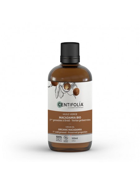 Image principale de Macadamia Bio - Huile vierge 100 ml - Centifolia