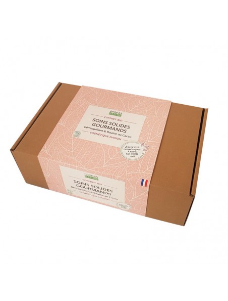 Image principale de Coffret Cosmétique Maison Soins solides gourmands Bio - Kit complet - Propos Nature