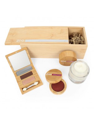 Image de Cozy Beauty Organic Set - Multi-purpose makeup - Zao Make-up depuis Our natural gift boxes between treatments and tastings