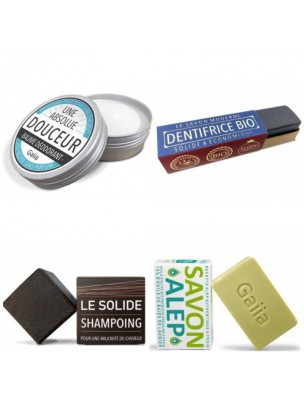 Image de Cosmetic Care Pack Gaiia - Louis Herbalist depuis Range of Aleppo soaps, olive oil moisturizes your skin