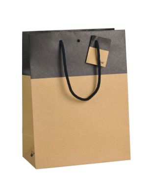 Image de Sac Bicolore taille XL - Emballages Cadeaux via Sac Bicolore pour transporter vos plantes