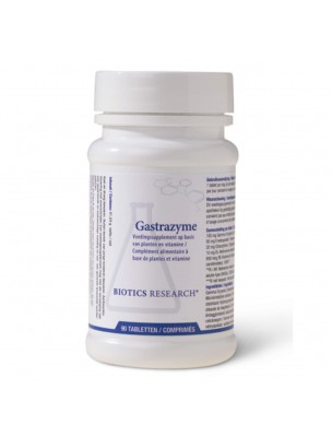 Image de Gastrazyme - Digestion 90 comprimés - Energetica Natura via Energetica Natura - Klamazol 400mg pour digestion et tonus