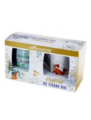 Image de Organic Winter Evening Set and its Mug Maître Goupil - Hildegarde 100 g - Aromandise depuis Natural gifts for men (2)