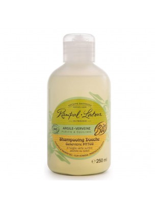 Image de Shampooing Douche Doux Bio - Argile Verveine 250ml - Rampal Latour depuis Shampoings naturels pour des cheveux sains
