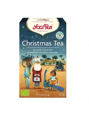 Image de Christmas Tea Organic - Christmas Rooibos 17 tea bags Yogi Tea depuis Order the products Yogi Tea at the herbalist's shop Louis