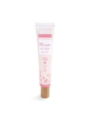 Image de BB cream Bio - Médium 761 30 ml - Zao Make-up depuis Unifier naturellement le teint grâce à une large gamme et ses recharges