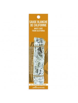 Image de Braid of White Sage - Purification and Relaxation Les Encens du Monde depuis 100% natural incense and resins