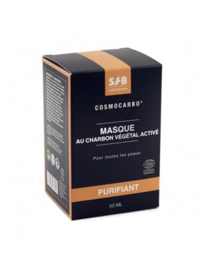 Image de Masque Charbon Végétal Activé Bio - Purifiant 50ml - SFB Laboratoires depuis Résultats de recherche pour "Masque à l’argi"