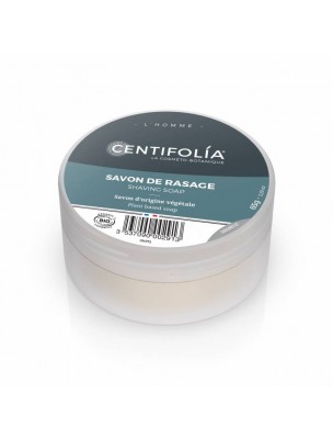 Image de Savon de Rasage Bio - Visage et Corps 65g - Centifolia depuis Baume Après-Rasage Bio - Apaisant 50ml - Centifolia