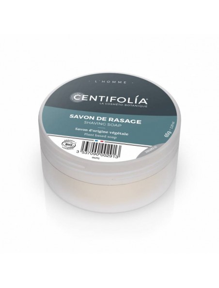 Image principale de Savon de Rasage Bio - Visage et Corps 65g - Centifolia