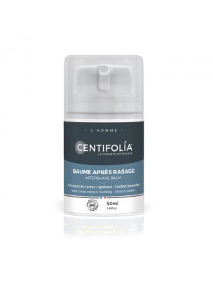 Image de Baume Après-Rasage Bio - Apaisant 50ml - Centifolia via Vit'all+ Men Plus - Confort urinaire