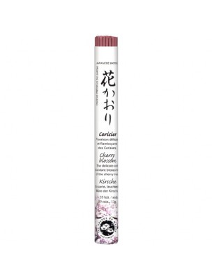 Image de Cherry tree Japanese incense - 35 sticks - Les Encens du Monde depuis Japanese scented and relaxing sticks