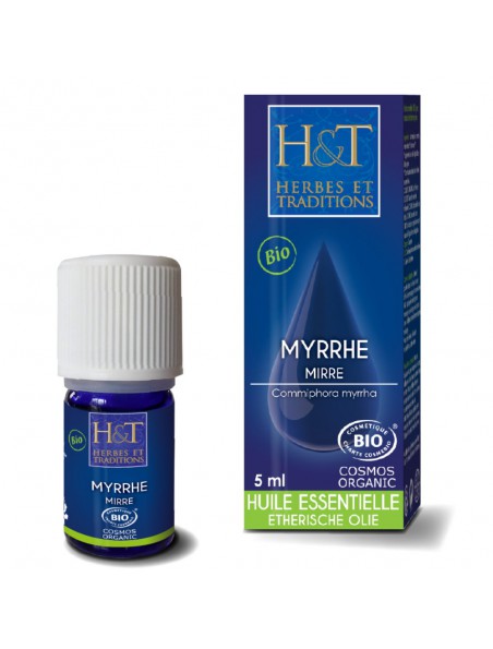 Image principale de Myrrhe Bio - Huile essentielle de Commiphora myrrha 5 ml - Herbes et Traditions