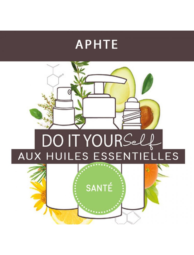 Image principale de la modale pour Aphte - DIY Santé aux huiles essentielles Bio
