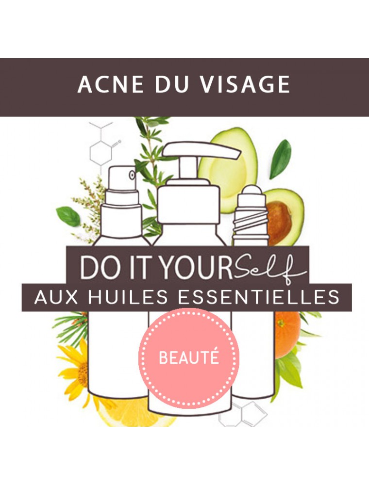 Image principale de la modale pour Acné Visage - DIY Beauté aux huiles essentielles Bio