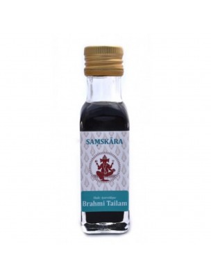 Image de Brahmi Tailam - Huile Ayurvédique 100 ml - Samskara depuis Les huiles végétales ayurvédiques répondent aux maux du quotidien
