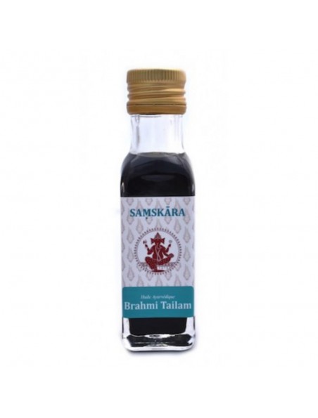 Image principale de Brahmi Tailam - Huile Ayurvédique 100 ml - Samskara