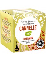 Image de Cannelle encens indien - 12 cônes - Les Encens du Monde depuis Cônes indiens - Produits de phytothérapie et d'herboristerie