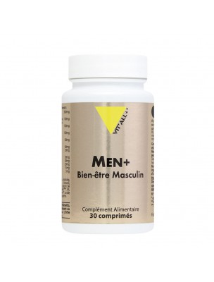 Image de Men Plus - Confort urinaire 30 comprimés - Vit'all+ depuis Achetez les produits Vit'All + à l'herboristerie Louis (3)
