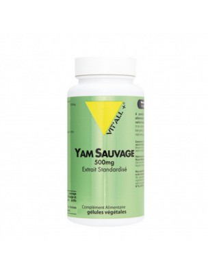 Image 42676 supplémentaire pour Yam sauvage 500mg - Ménopause 30 gélules végétales - Vit'all+