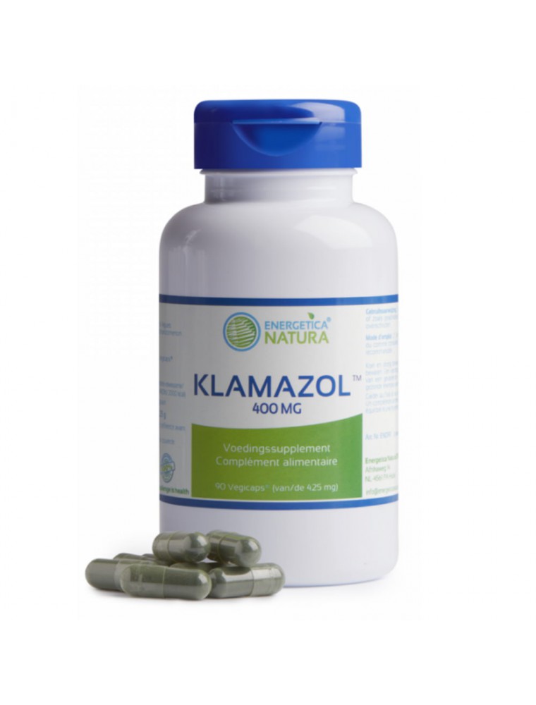 Image principale de la modale pour Klamazol 400mg - Digestion et Tonus 90 gélules - Energetica Natura