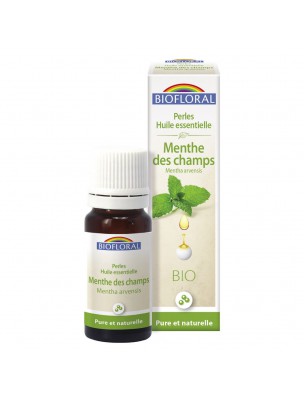 Image de Menthe des champs Bio - Perles d'huiles essentielles 20 ml - Biofloral depuis Perles d'huiles essentielles