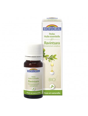 Image de Ravintsara Bio - Perles d'huiles essentielles 20 ml - Biofloral depuis louis-herboristerie