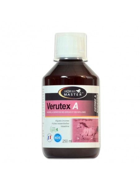 Achetez Verutex A - Verrues et Papillomes des Chevaux Solution buvable 250ml - Horse Master à l'herboristerie Louis Image principale de Verutex A - Verrues et Papillomes des Chevaux Solution buvable 250ml - Horse Master