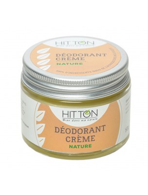 Image de Déodorant crème Bio - Nature 50g - Hitton depuis Résultats de recherche pour "Rescue en Crème"