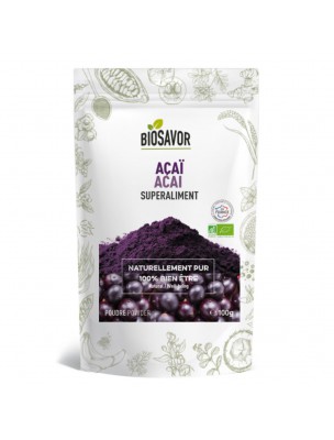Image de Organic Acai - Superfood 100g - Biosavor depuis Buy the products Biosavor at the herbalist's shop Louis