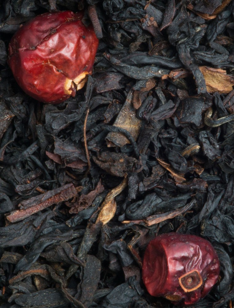 Image principale de la modale pour 4 fruits rouges Bio - Thé noir à la fraise, à la framboise et au cassis 100g - L'Autre thés