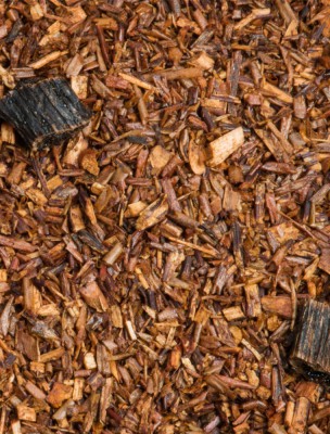 Image de Rouge Vanille Bio - Rooïbos à la vanille 100g - L'Autre thé via Acheter Méditation Bio - Rooïbos Bio aux épices Indiennes 100g - L'Autre