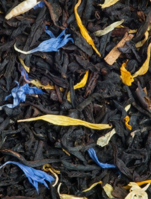 Image de Jardin d'Eden Bio - Black tea red and yellow fruits, flower petals 100g - The Other Tea via Buy 4 organic red fruits - Black tea with strawberry, raspberry and