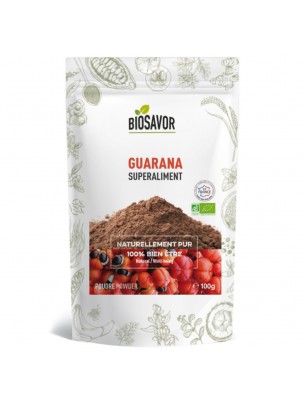 Image de Guarana Bio - Superfood 100g - Biosavor depuis Buy the products Biosavor at the herbalist's shop Louis