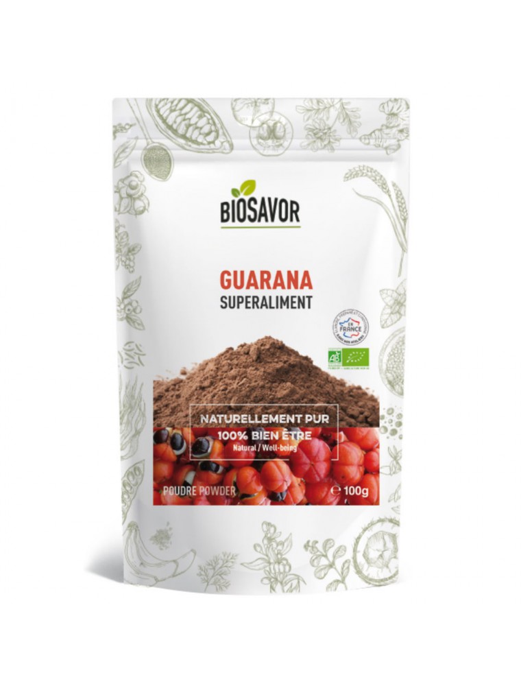 Image principale de la modale pour Guarana Bio - Superaliment 100g - Biosavor