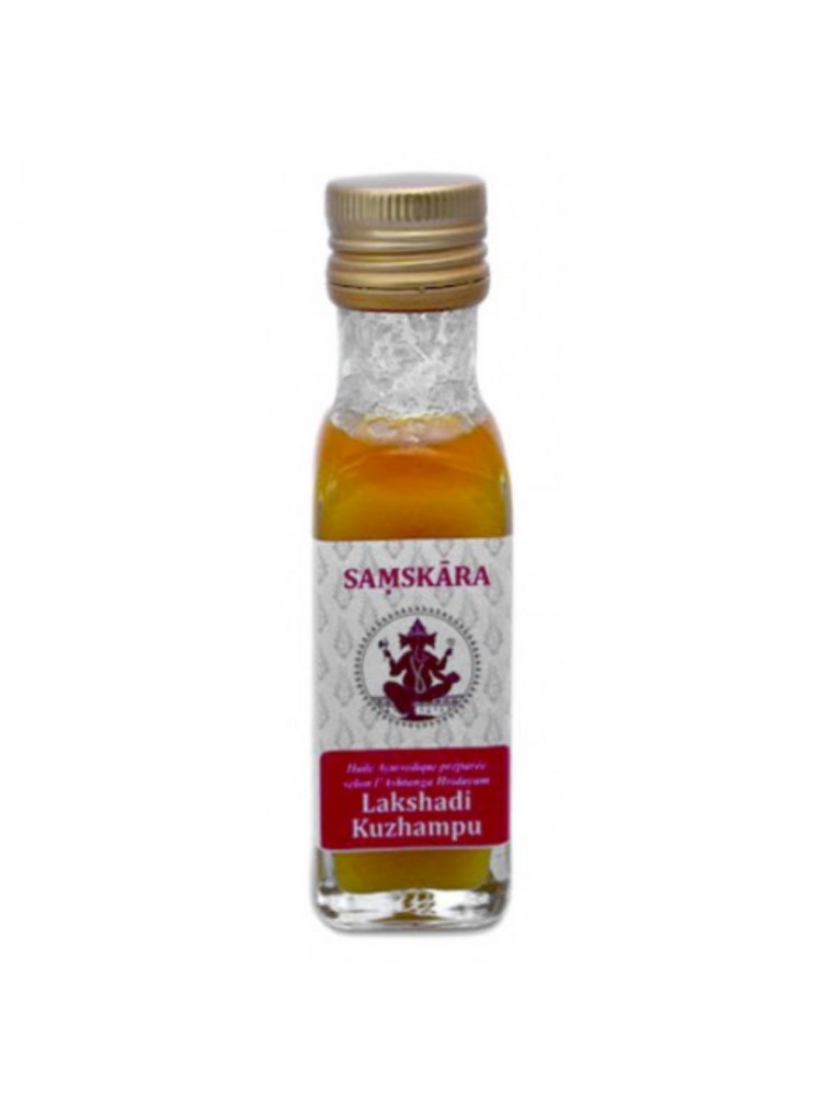 Image principale de la modale pour Lakshadi Kuzhampu - Huile Ayurvédique 100 ml - Samskara