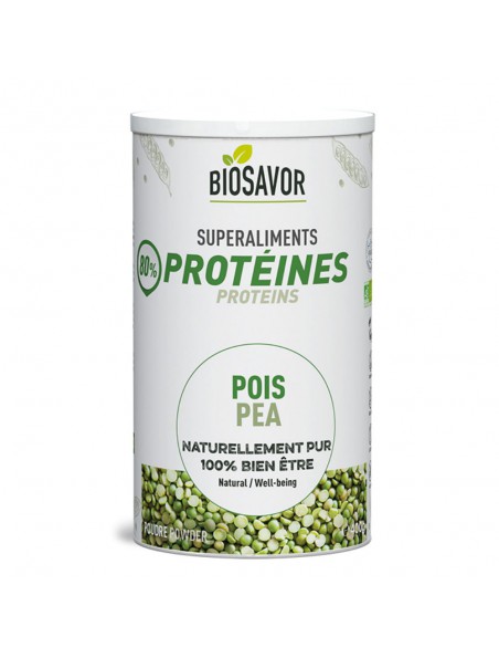Image principale de Pois Bio - Protéines végétales 400g - Biosavor