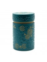 Image de Boîte à thé Yumiko Turquoise pour 150 g de thé depuis Thés et eaux de fruits naturels | Produits de phytothérapie