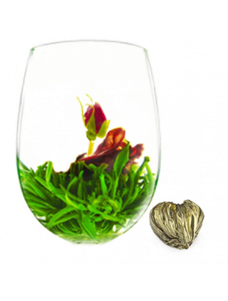 Image principale de la modale pour Fleur de Fraise Fleur de thés - Oeillet, Rose, Thé blanc et arôme fraise