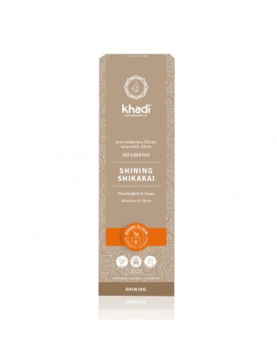 Image de Shampoing Ayurvédique Shikakai - Hydratation et Brillance 200 ml - Khadi depuis Shampoings pour teintures naturelles