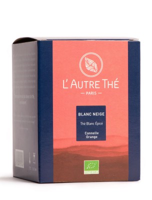 Image de Blanc Neige Bio - White Christmas tea 20 pyramid bags - L'Autre Thé depuis Teas in infusettes for easy dosage and transport