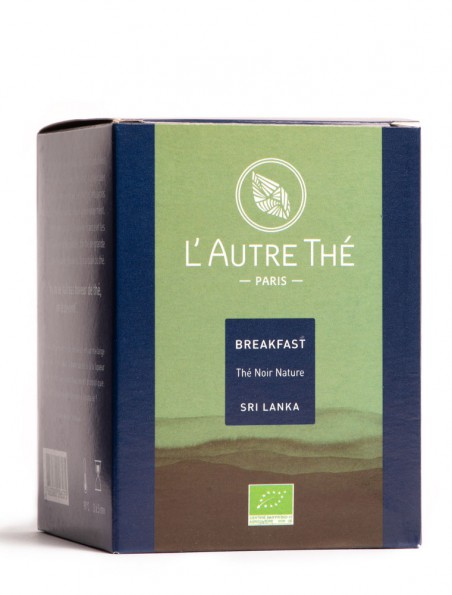 Achetez Breakfast Bio - Thé noir 20 sachets pyramides - L'autre thé à l'herboristerie Louis Image principale de Breakfast Bio - Thé noir 20 sachets pyramides - L'autre thé