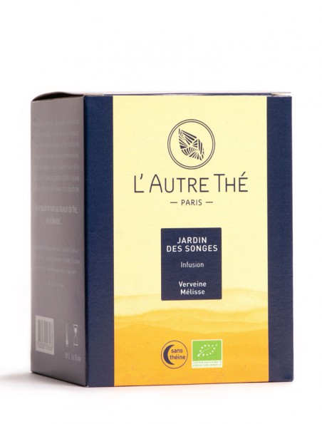 Image principale de Jardin des Songes Bio - Tisane apaisante 20 sachets pyramide - L'Autre thé