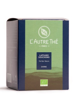 Image de Lapsang Souchong Bio - Thé noir fumé 20 sachets pyramide - L'Autre thé depuis Achetez les produits L'Autre Thé à l'herboristerie Louis